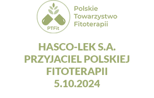 Polskie Towarzystwo Fitoterapii Hasco Lek S.A. Przyjaciel polskiej fitoterapii - Polskie Towarzystwo Fitoterapii